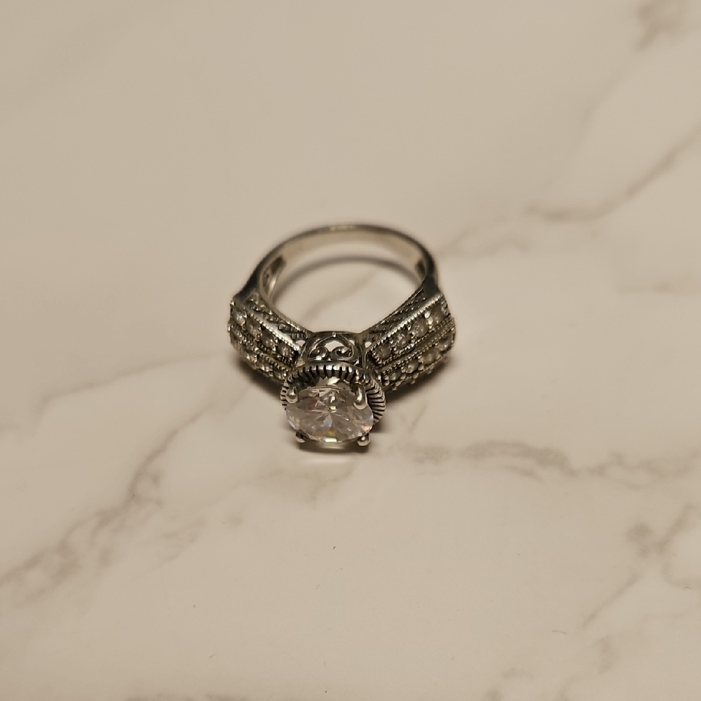 Sterling Silver Meda China Ring SZ 5